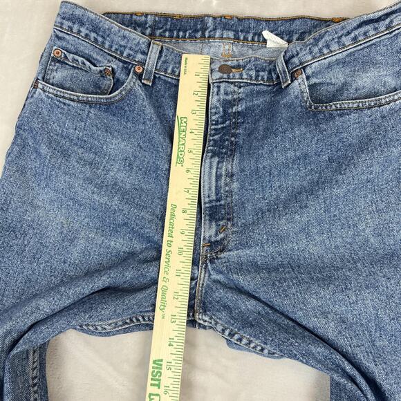 VTG Levis 550 Jeans Mens 40x32 Blue Denim Americana Classic Dadcore Y2K Workwear - Picture 8 of 11